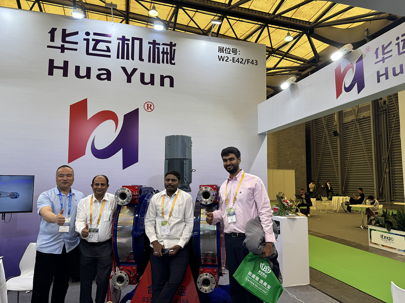 The 26th IE Expo China Concludes Successfully in Shanghai with Huayun Machinery Achieving Fruitful International Cooperation