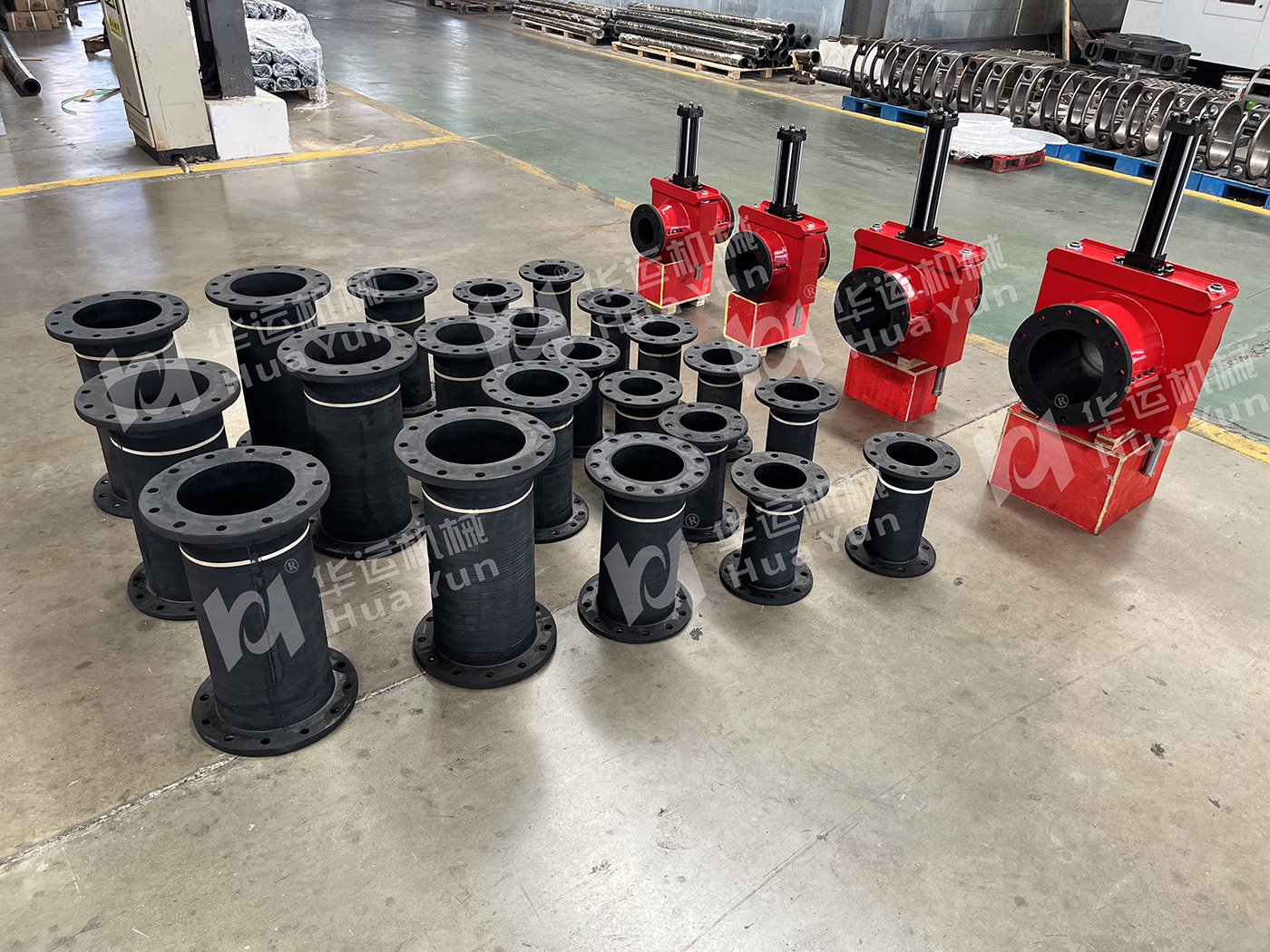 Hefei Huayun Machinery Hydraulic Hose Valves Ready for Delivery, Empowering Multi-Industry Fluid Control with Robust Equipment